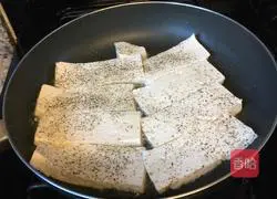 Illustration of how to cook tofu with day needle kimchi 4