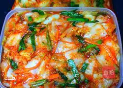 Pictures of how to make kimchi 3