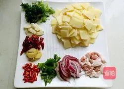 Illustration of how to make spicy griddle potato slices 3