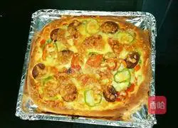 Sausage Pizza Recipe Illustration 10