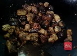 Illustration of how to make braised chicken with mushrooms 9