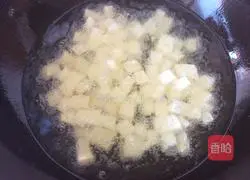 Illustration of how to make rapeseed tofu 3