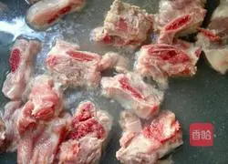 Illustration of how to make steamed yam ribs 2