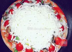 Pan Pizza Illustration of how to do it 11