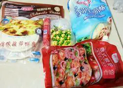 Illustration of how to make family pizza 1