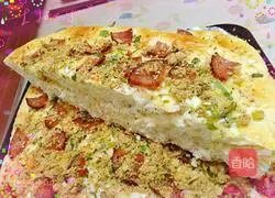 Illustration of how to make multi-flavored flatbread 7