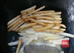 Illustration of how to make French fries 5
