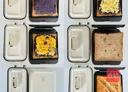 5-minute super quick low-calorie hot-pressed sandwich recipe 3