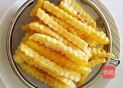 Illustration of how to make French fries 5