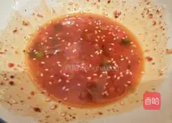 Illustration of how to make cold lotus root 5