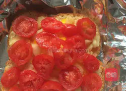 Toast Fruit Pizza Recipe Illustration 2