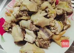 Illustration of how to make large plate chicken 5