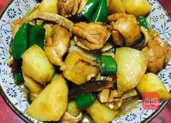 Illustration of homemade braised chicken 8