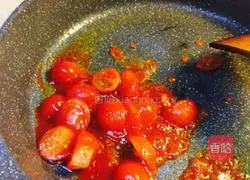 Illustration of how to make red stewed beef patties with pan-fried beef patties 14