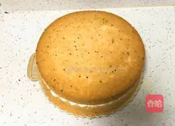 Illustration of how to make cream fruit cake 7