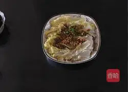 Golden garlic vermicelli doll Illustrations of how to make dishes 10