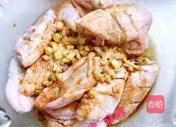 Illustration of three-juice braised chicken wings 3