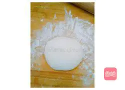 Illustration of how to make imitation pizza green vegetable pancake 1