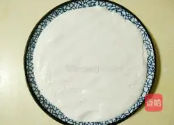 Purple Illustration of how to make potato donkey roll 6