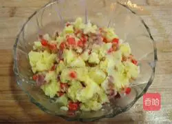 Cheese Baked Bacon Potatoes Recipe Illustration 5