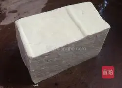 Illustration of how to make rapeseed tofu 1