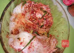 Illustration of how to make Korean abalone kimchi 13