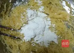 Illustration of how to make fried radish balls 7