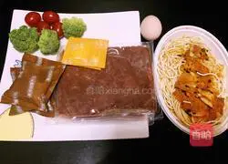 Family version of simple steak set recipe illustration 2