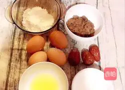 Jujube Illustration of how to make fragrant cake (family version) 1
