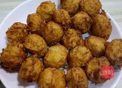 Illustration of how to make fried radish balls 11