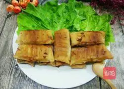 Pork Spring Rolls Recipe Illustration 11