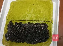 Illustration of Matcha Pulp Sandwich Cake 10