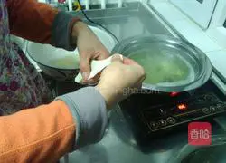 Illustration of how to make water-pulled tablets ☺ 6