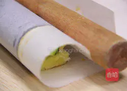 Illustration of how to make seaweed cake rolls 10
