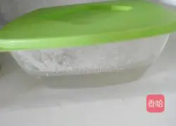 Illustration of how to make three fresh ice powder 8