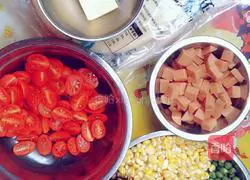 Illustration of how to make pan pizza 2