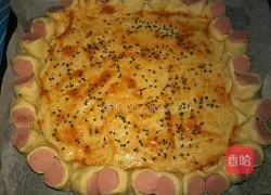 Pictures of how to make sausage pizza 7