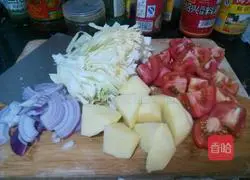 Vegetable sour soup recipe 2