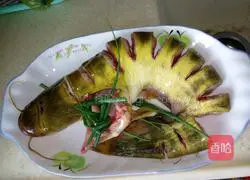 Illustration of how to make spicy and sour fish 2