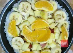 Fruit rice pizza recipe 5