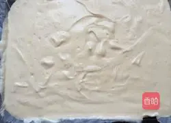 Illustration of how to make cream cake roll 11