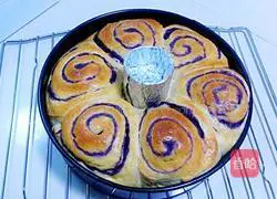 Fancy Purple Sweet Potato Bread Recipe Illustration 14