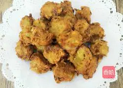 Illustration of how to make fried radish balls 7