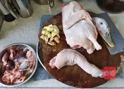 Hakka three-cup duck recipe 1