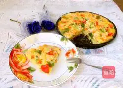 Instant noodle pizza Illustration of how to do it 1