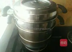 Illustration of how to make red date glutinous rice cake 9