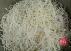 Illustration of home-style fried rice noodles 1