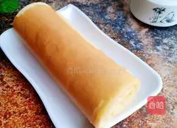 Illustration of how to make original cake rolls 10