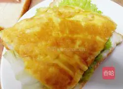 Illustration of how to make sandwich toast 6