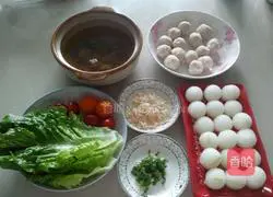 Illustration of how to make fish balls and winter melon balls 4
